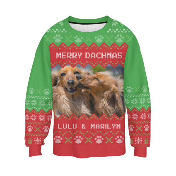 Dachshund Ugly Christmas Jumper - Image 7